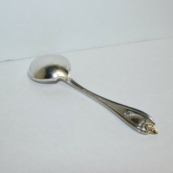 Vintage Sugar Spoon Old Colony 1847 Rogers Silver Plate Cutlery Cottagecore - Picture 4 of 6